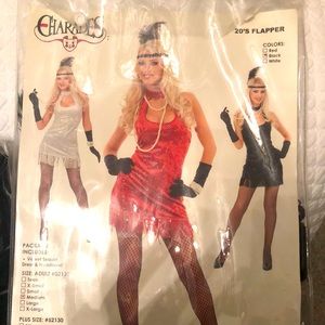 Halloween costume 1920s flapper girl costume